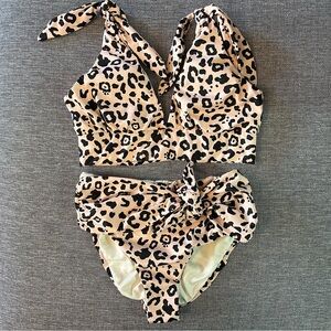 Leopard Print Colombian Bikini - Milonga